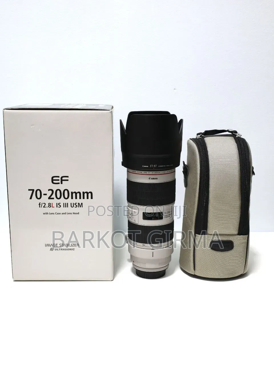 Canon EF 70-200mm F/2.8l IS III USM TelephotoLens (Mark III) Brand New