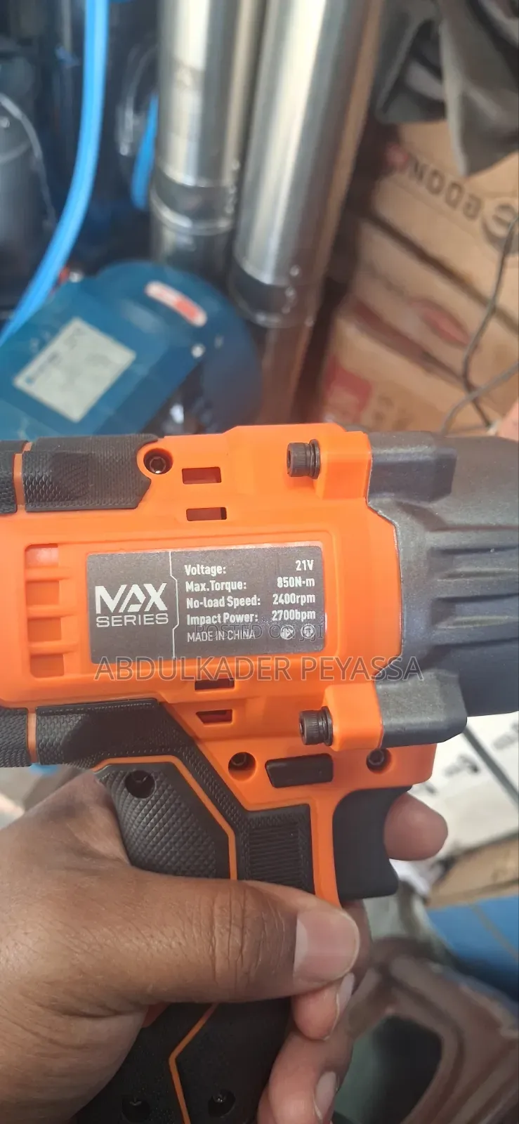 Finder Chargible Impact Wrench 850nm
