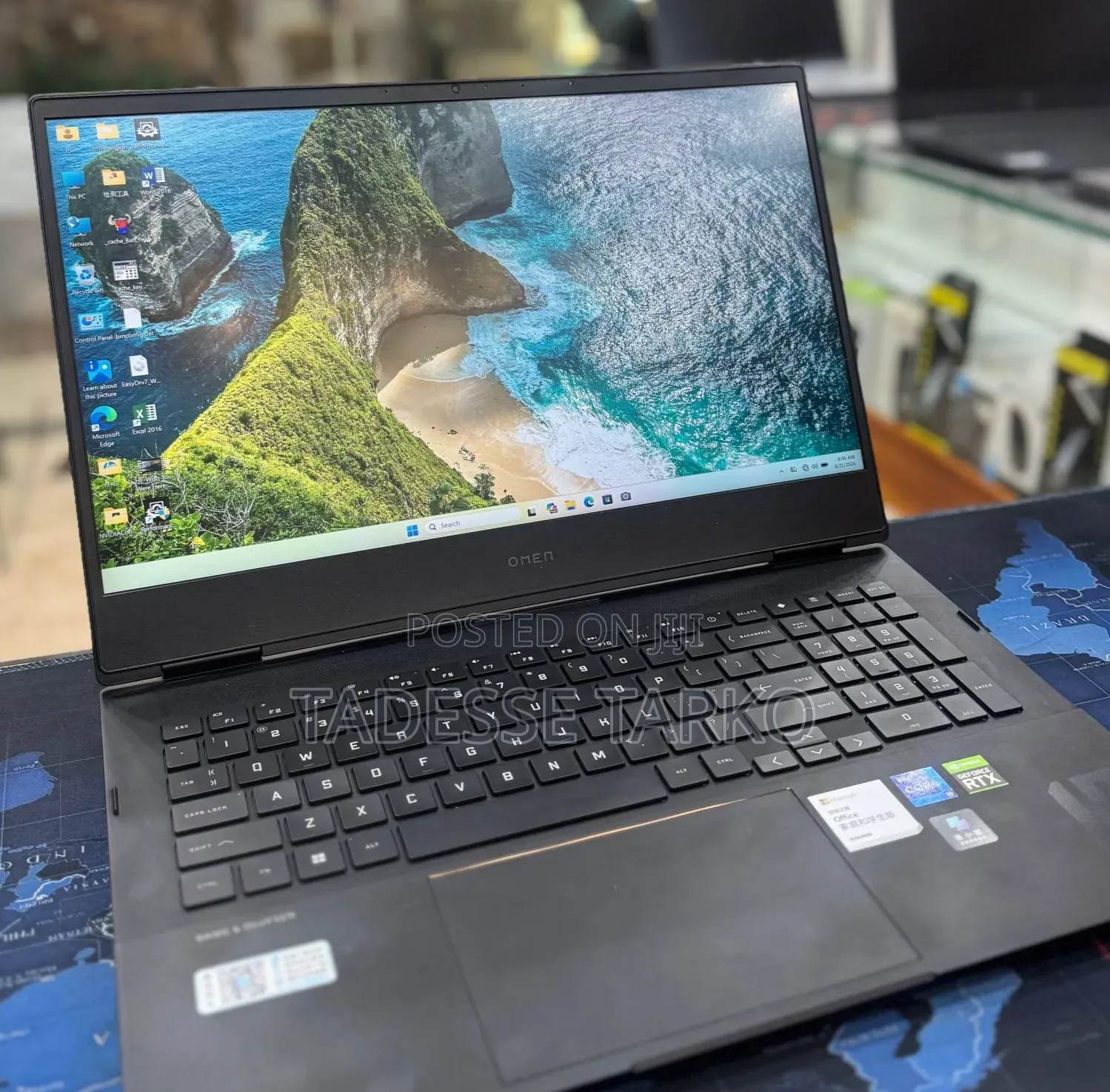 New Laptop HP Omen 16 16GB Intel Core i9 SSD 1T