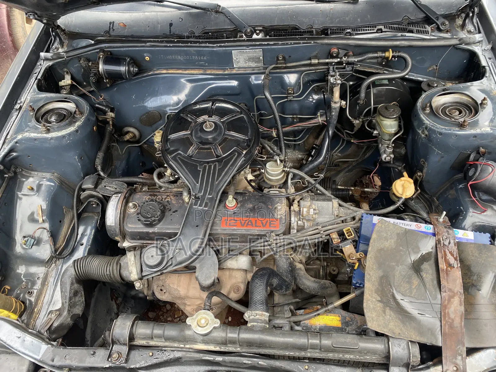 Toyota Corolla 1987 Gray