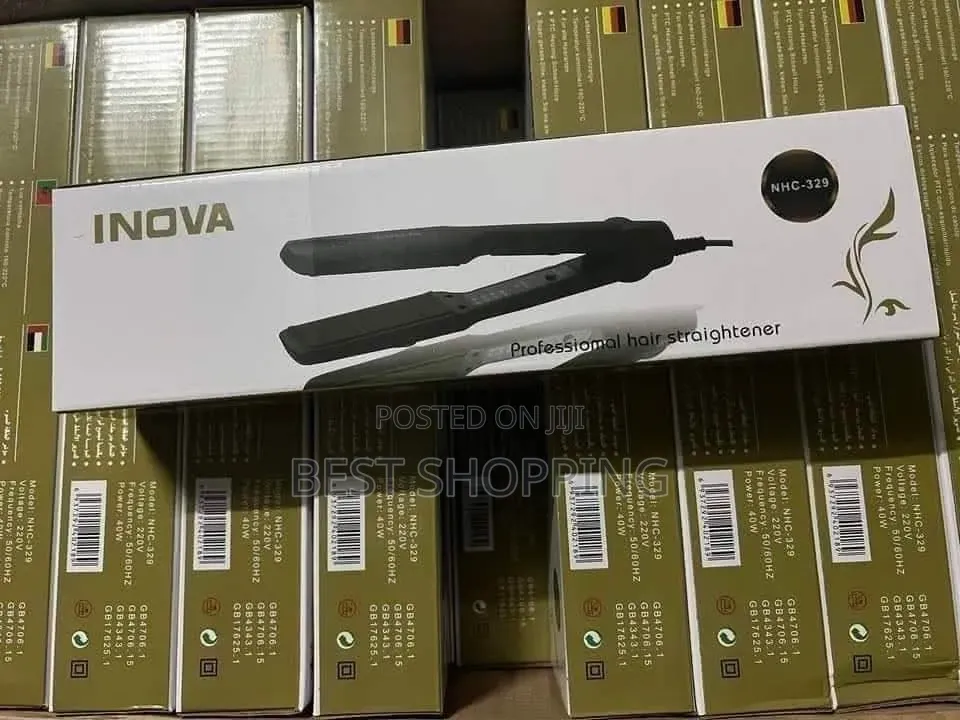 Nova Professional Hair Straightener 
ሙቀት መቆጣጠሪያ ያለው