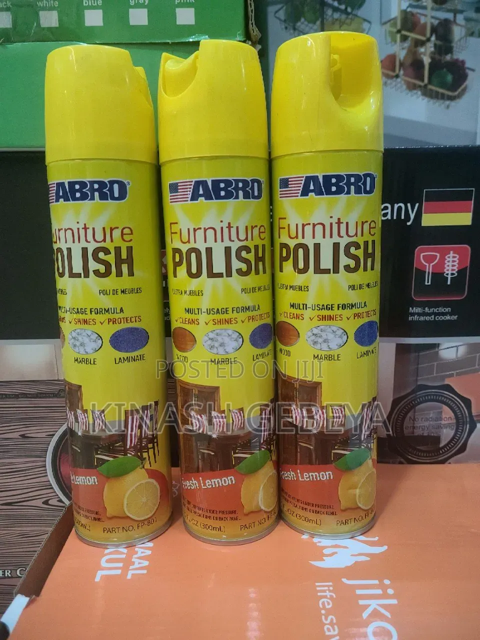 Abro Lemon Fresh Furniture Polish
