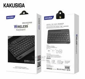 KAKUSIGA Slim_thin Portable Wireless Keyboard