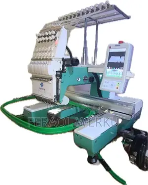 12 Neddle Embroidery Machine