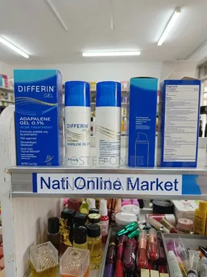 DIFFERIN GEL an Acne Treatment Containing 0.1% Adapalene የብጉር ማጥፊያ