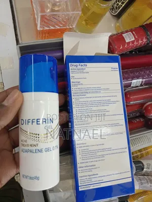 DIFFERIN GEL an Acne Treatment Containing 0.1% Adapalene የብጉር ማጥፊያ
