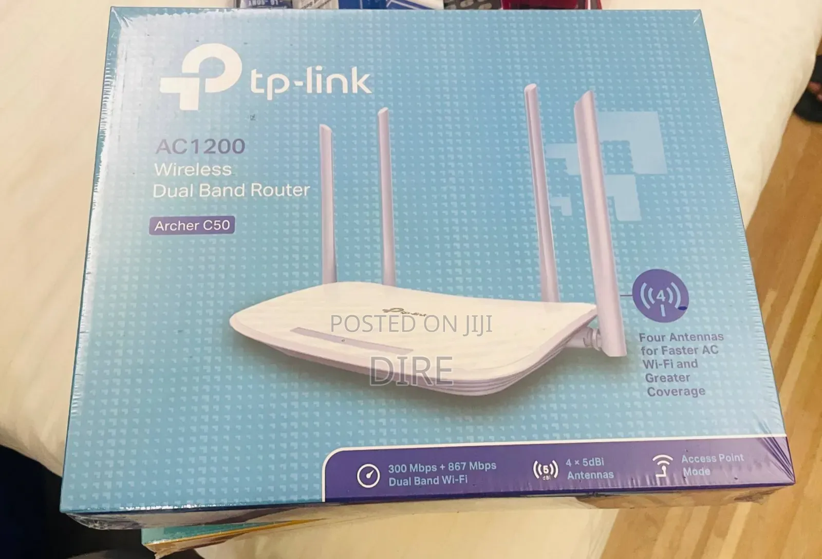 TP-Link Archer C50 AC1200 Dual-Band Wi-Fi Router