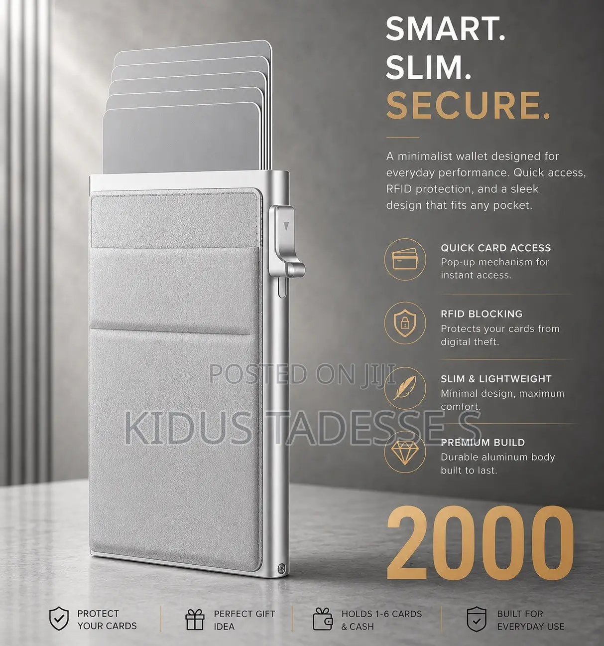 Wallets Smart. Slim. Secure