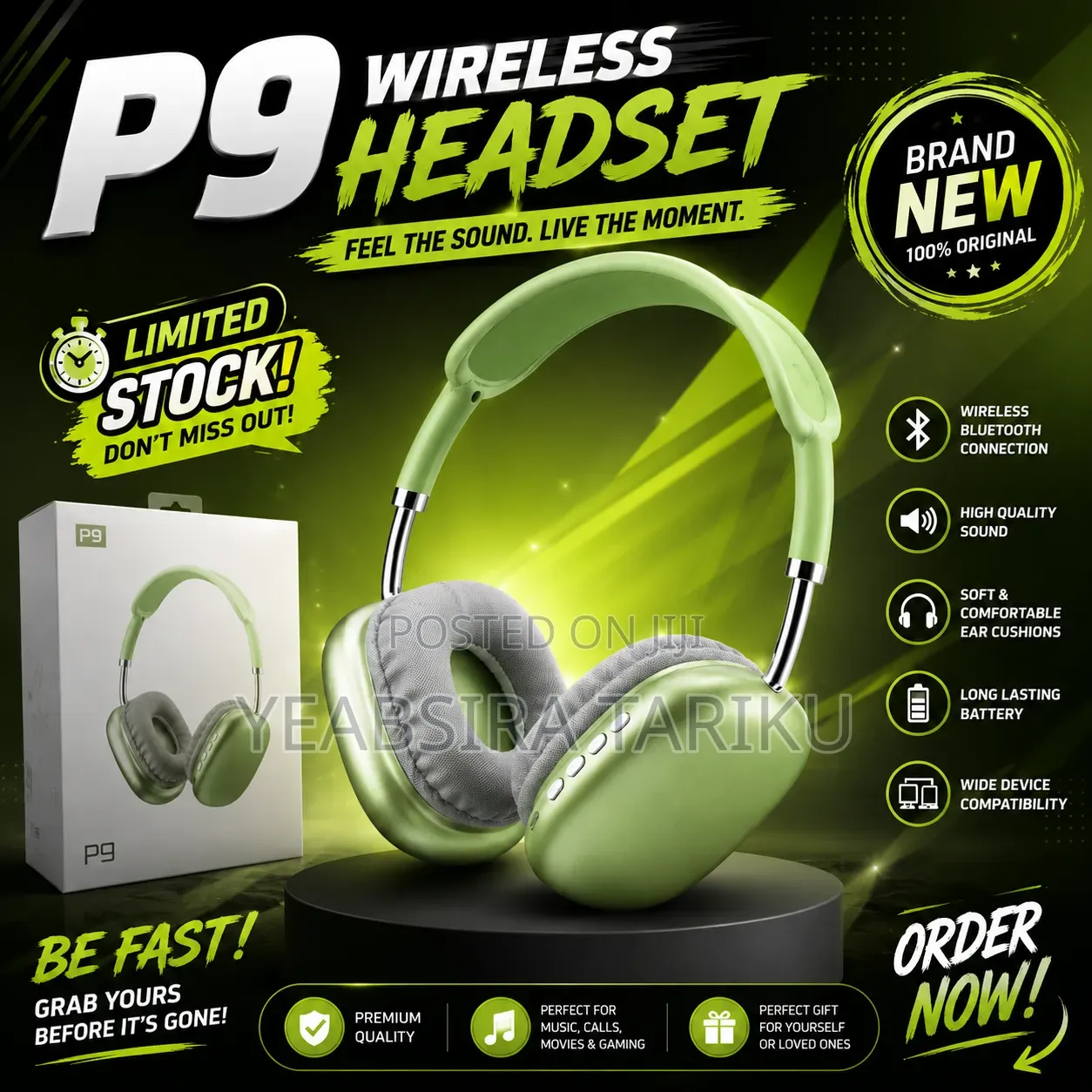 Brand New P9 Headphone