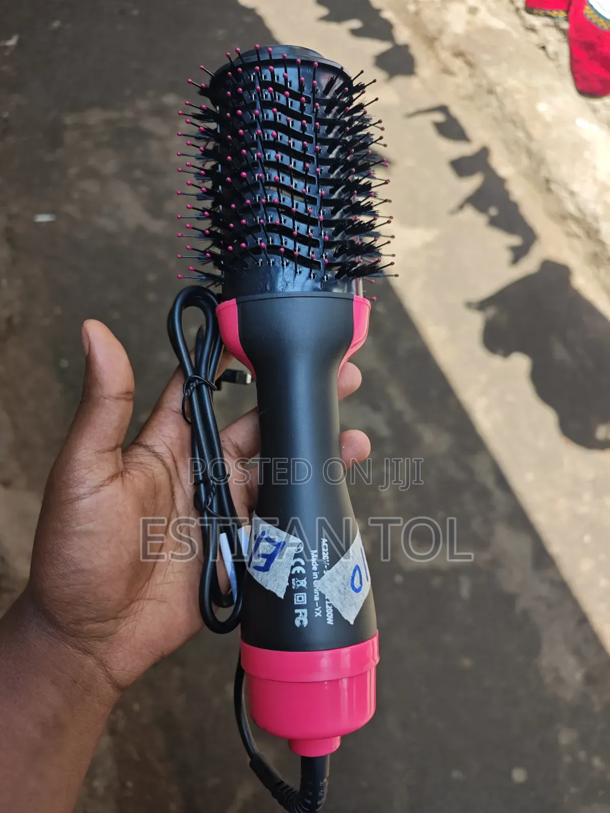 One-Step Hair Dryer and Volumizer Hot Air, አዲስ ካሮኑ የተቆራረጠ