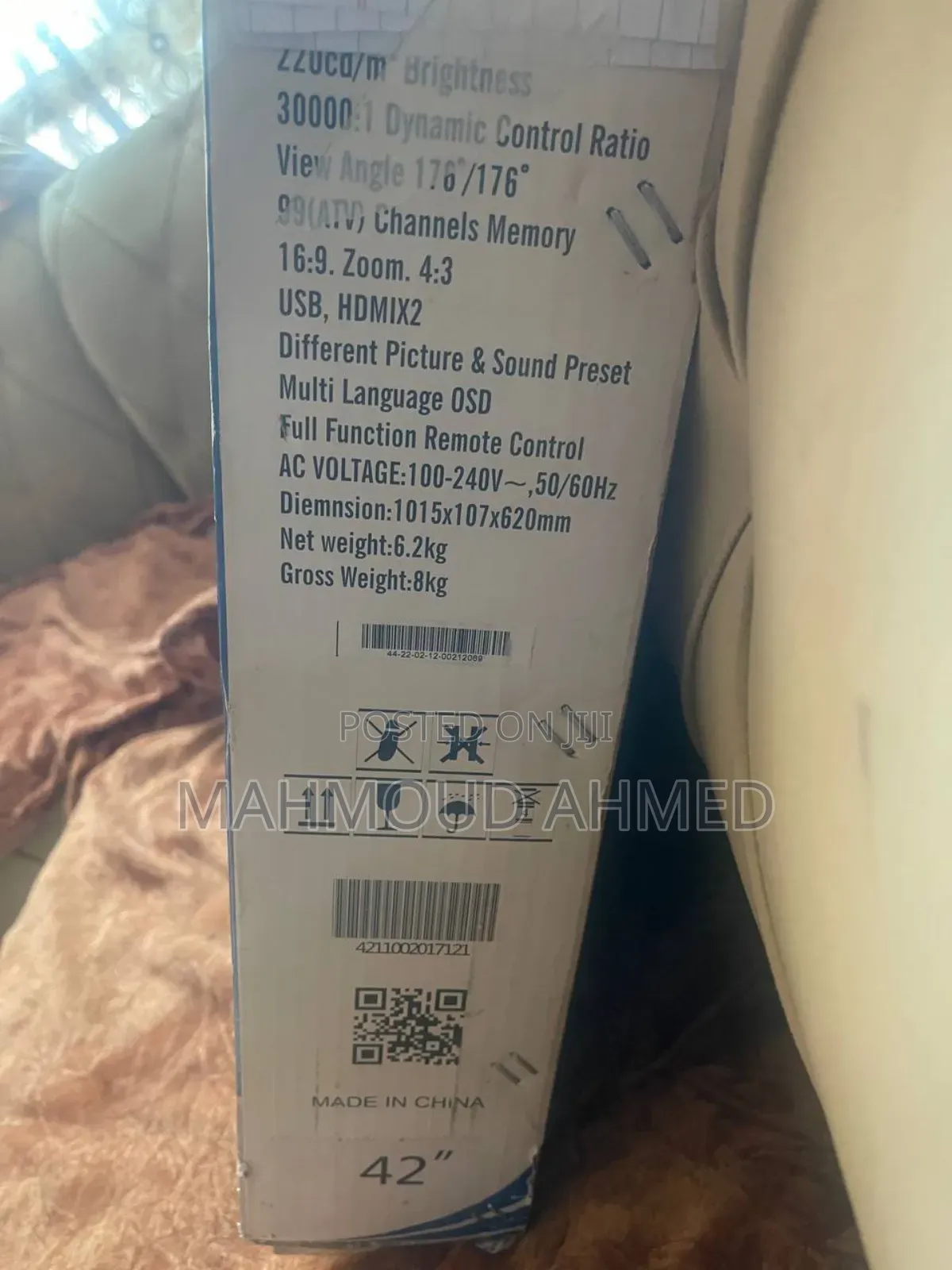 Dansat DTD4221BF 42 Inch Full HD Smart TV -- Brand New