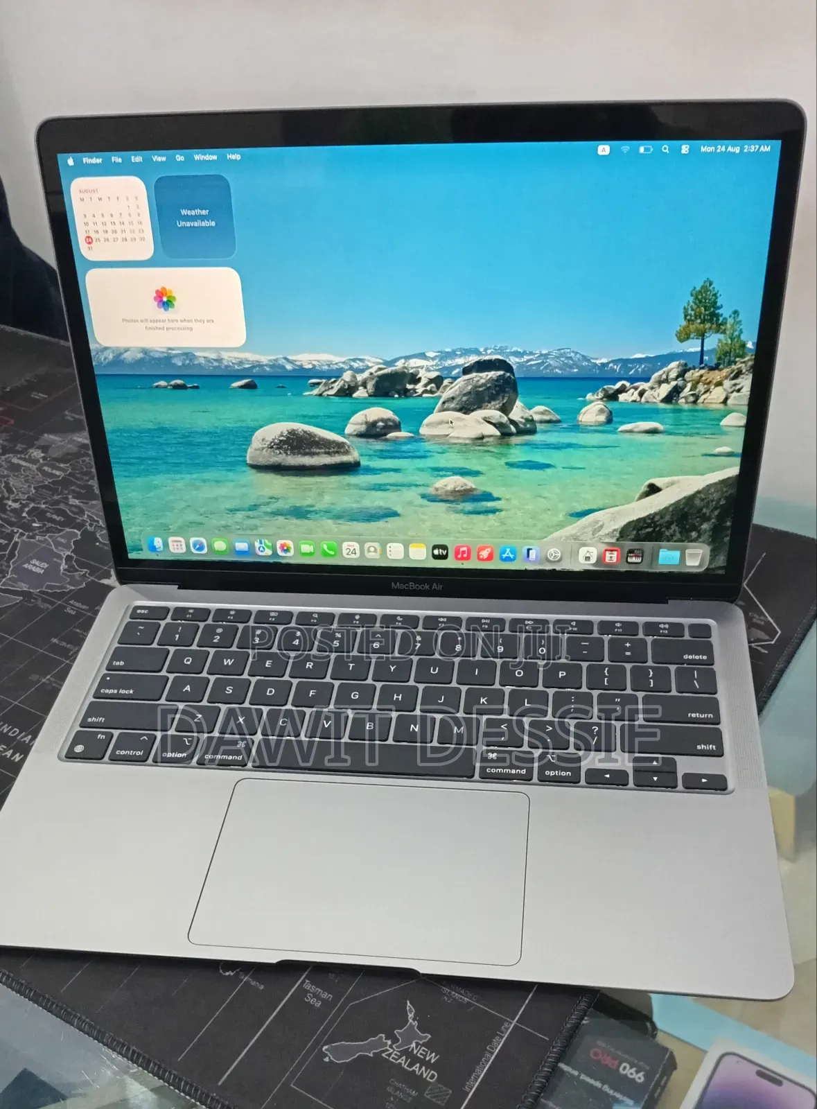 New Laptop Apple MacBook Air 2020 M1 8GB Apple M1 SSD 256GB