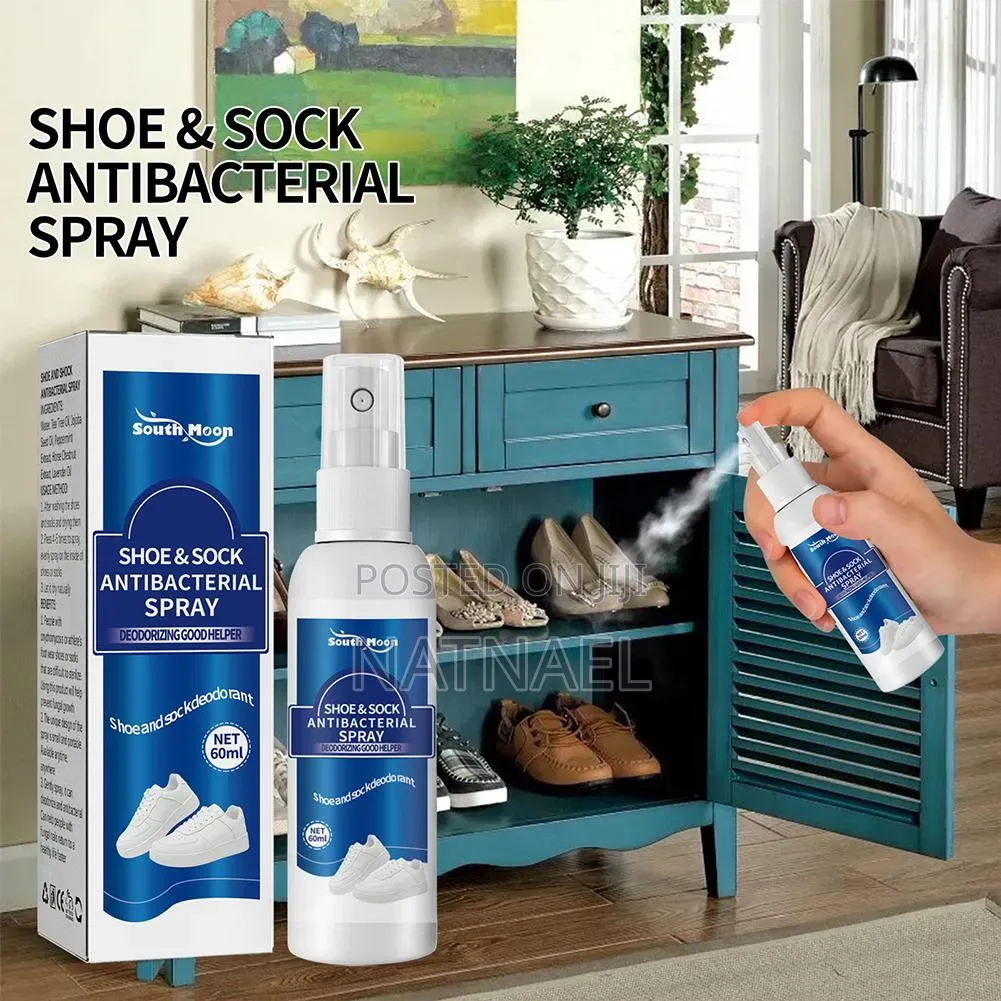 South Moon Shoe Sock Antibacterial Spray የእግር መጥፎ ጠረን ማጥፊያ