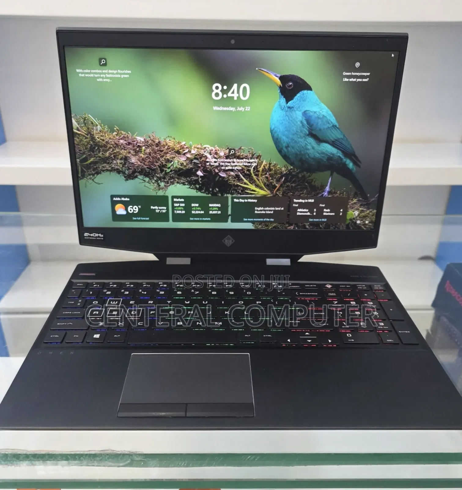 New Laptop HP Omen 17-an188nr 16GB Intel Core i7 SSD 512GB