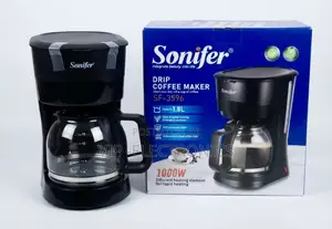 Sonifer Coffee Maker 1.8L 1000W – 15-Cup Drip Coffee Maker