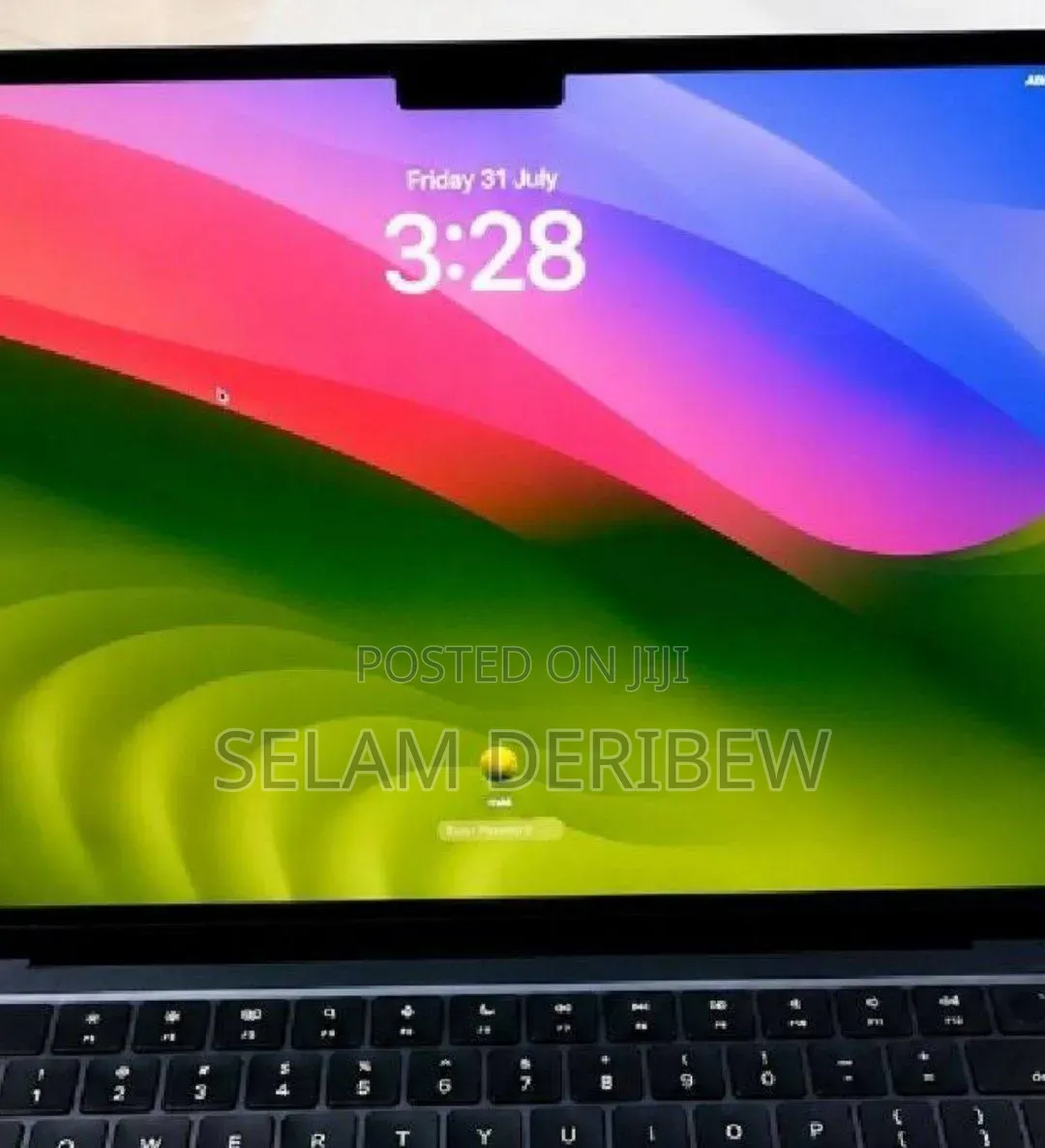 New Laptop Apple MacBook Air 2022 M2 8GB Apple M2 SSD 256GB