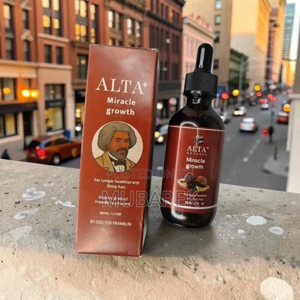 Doctor Franklin's Alta+ - زيت طبيعي لتغذية الشعر