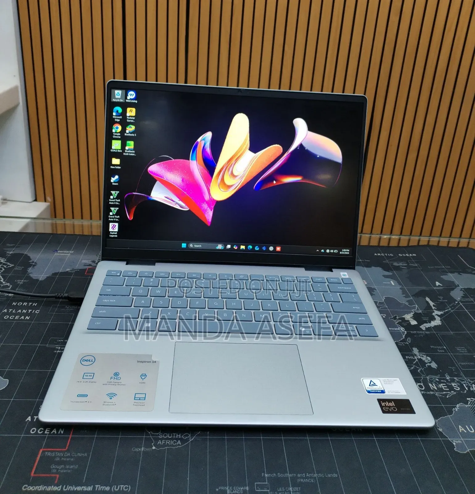 New Laptop Dell Inspiron 14 16GB Intel Core Ultra 7 SSD 512GB