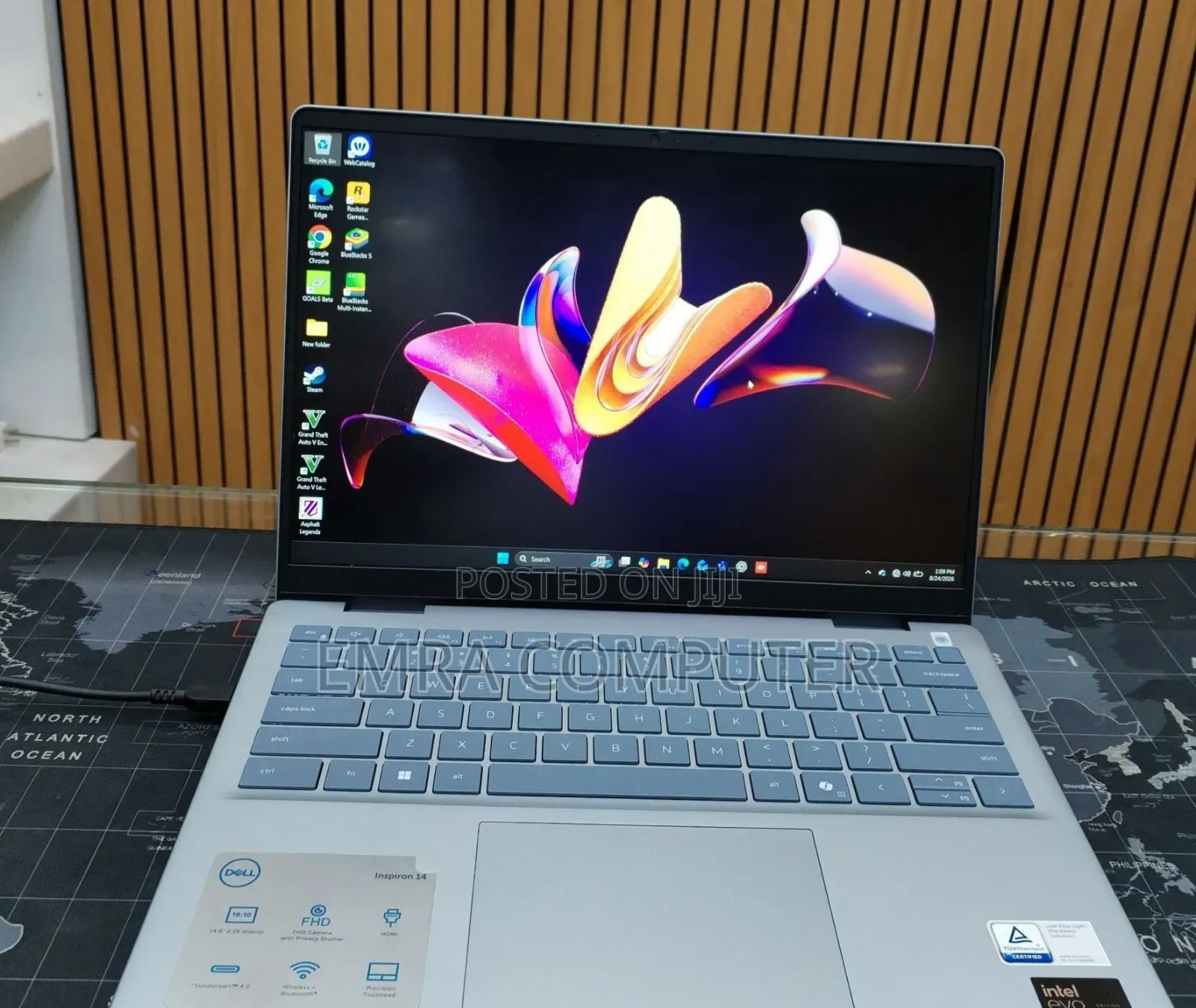 New Laptop Dell Inspiron 14 7440 16GB Intel Core Ultra 7 SSD 1T