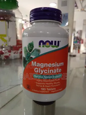 NOW Foods Magnesium Glycinate – 180 ታብሌት