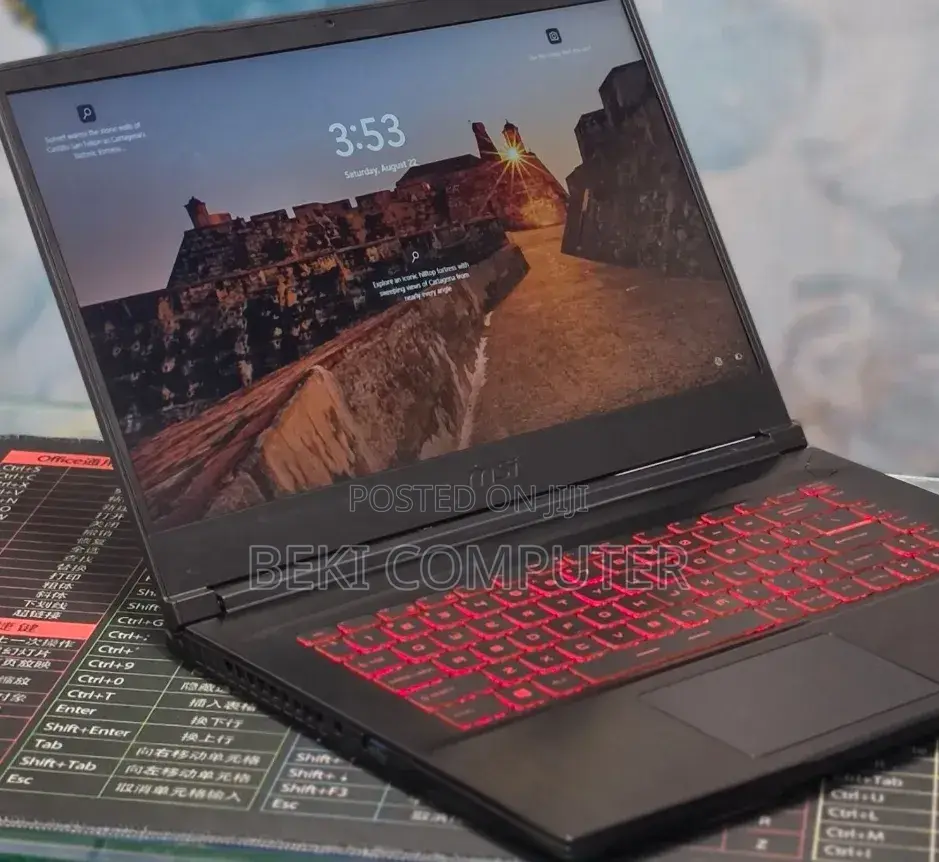 New Laptop MSI GF63 16GB Intel Core i5 SSD 512GB