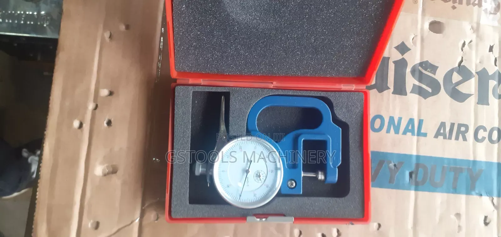 Analog Tiknes Gauge
