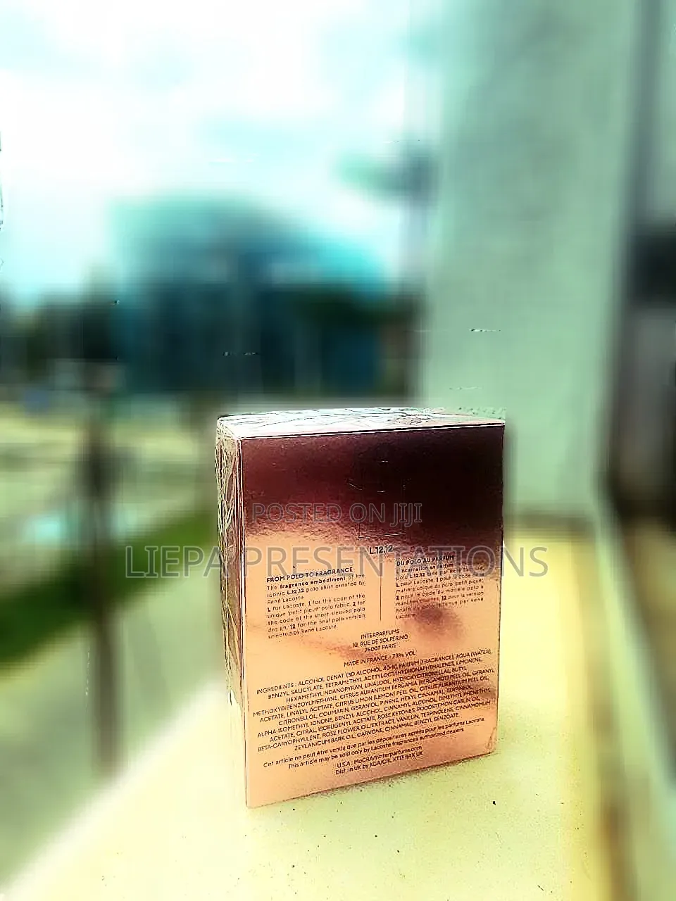 Lacoste L.12.12 Silver Rose Eau De Parfum (100ml).