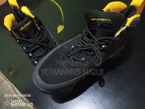 Air Jordan 9 Retro Boots, Yellow Black