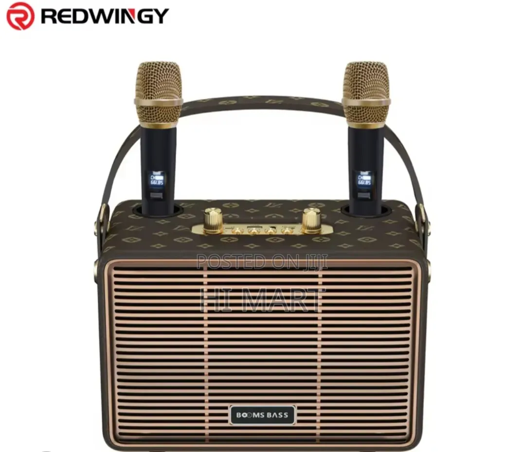 Karaoke High Quality Speaker With Two Microphone