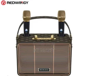 Karaoke High Quality Speaker With Two Microphone