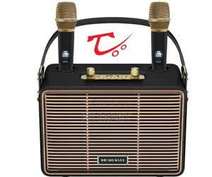 Karaoke High Quality Speaker With Two Microphone