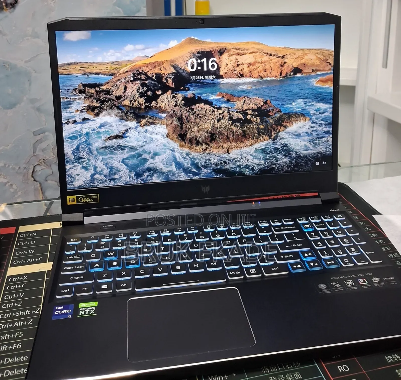 New Laptop Acer Predator Helios Neo 16 16GB Intel Core i9 SSD 512GB