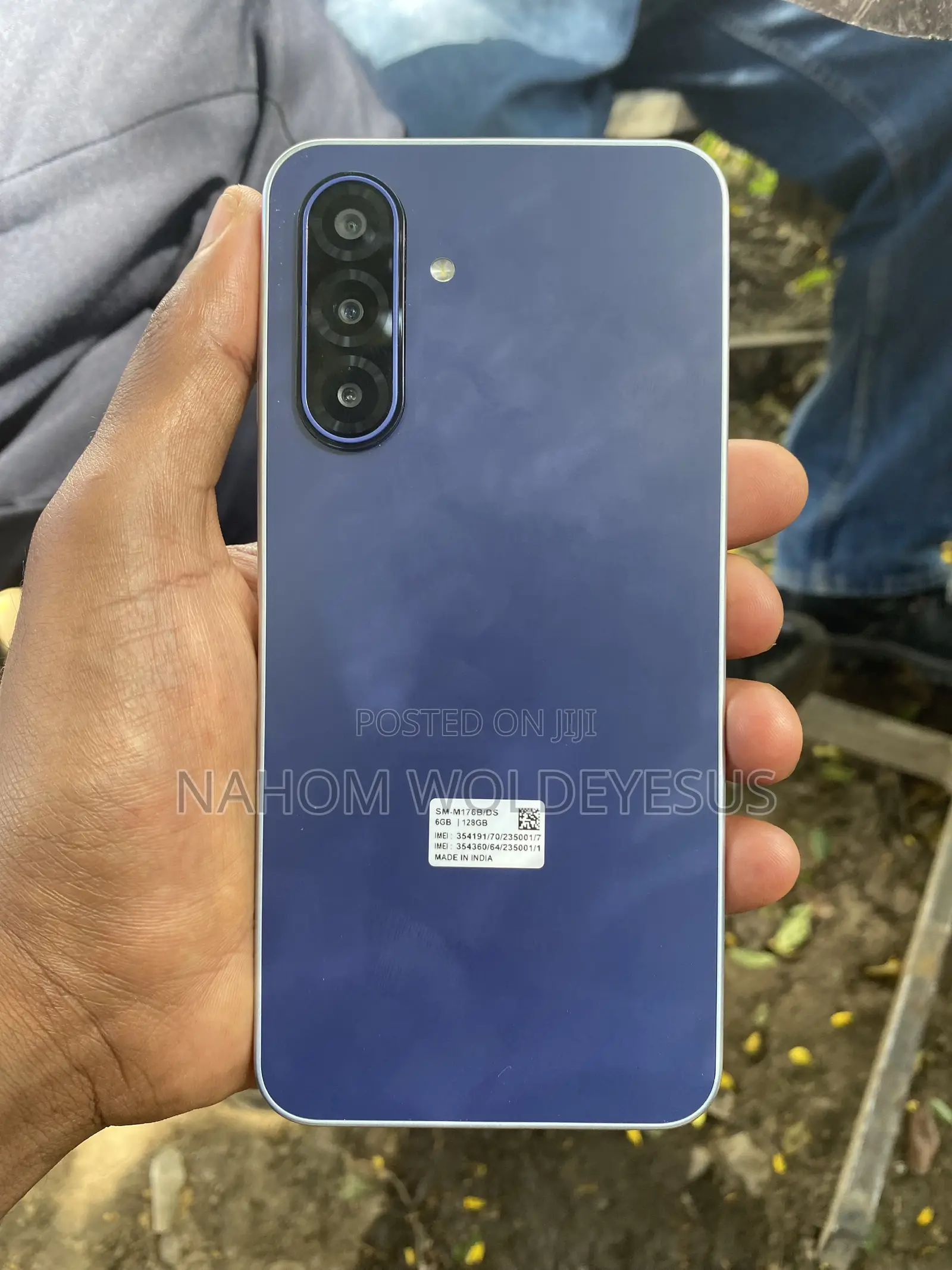 New Samsung Galaxy M17 5G 128 GB Blue