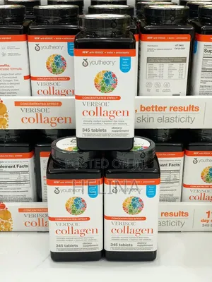 Fewer Pills Better Results Collagen 345 Tablets Original From USA