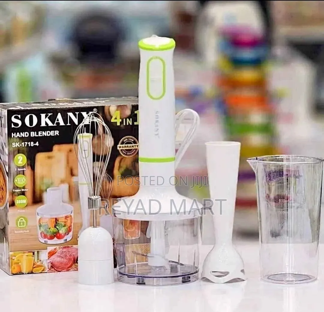 Sokany 4 in 1 Blender (Delivery Service)