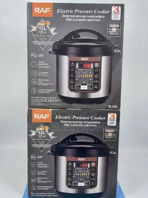 RAF Electric Pressure Cooker.12-Liter Capacity and Powerful 1600W