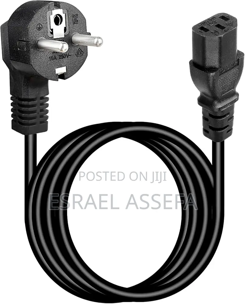 Power Supply Cable 3 Phase for Desktop Computers