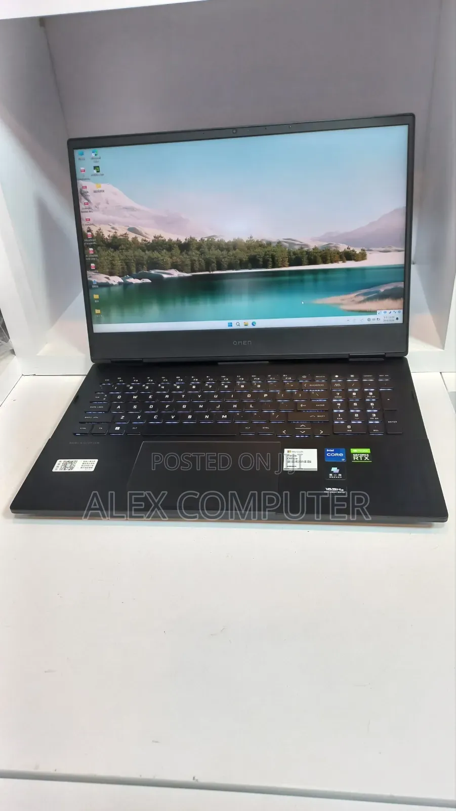 New Laptop HP Omen 16 16GB Intel Core i7 SSD 512GB