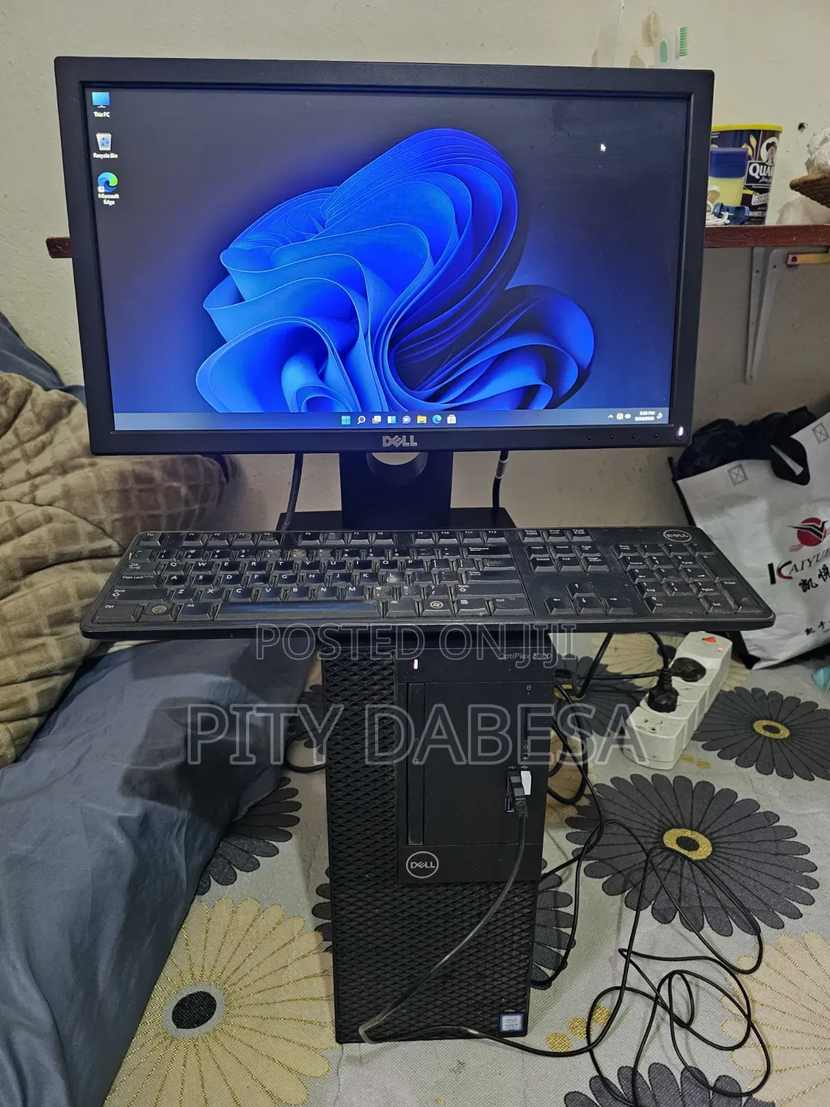 Desktop Computer Dell OptiPlex 3060 4GB Intel Core i3 HDD 500GB