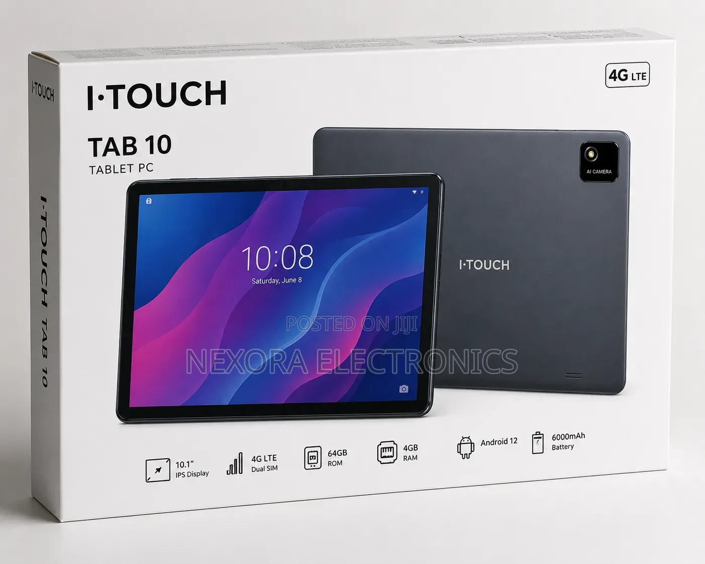 New Chuwi Hi8 64 GB Black