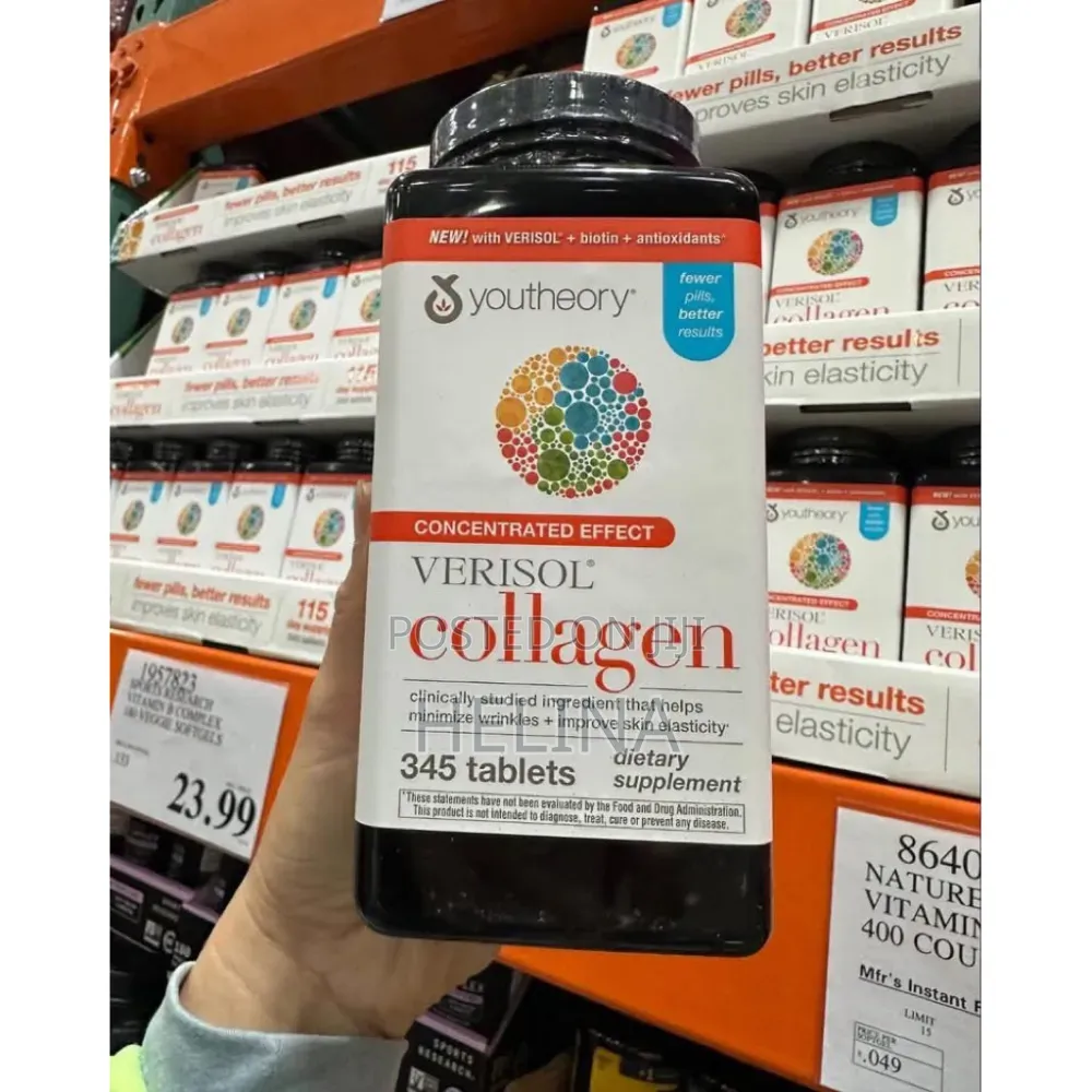 Youtheory Concentrated Effect VERISOL 345 Collagen Original From USA