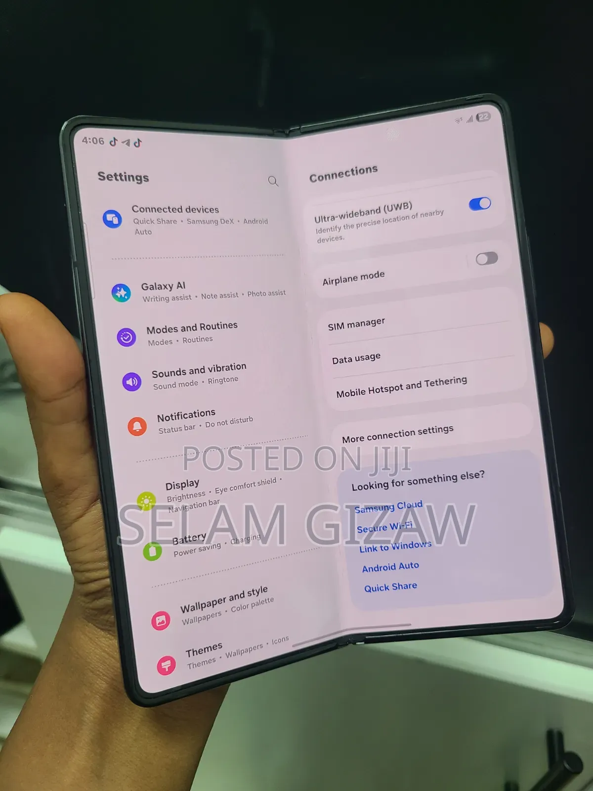 Samsung Galaxy Z Fold4 512 GB Black
