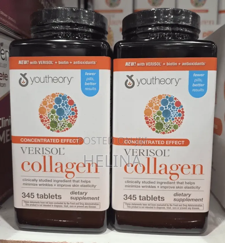 Verisol Concentrated Effect Collagen + Biotin 345 Tablets From USA