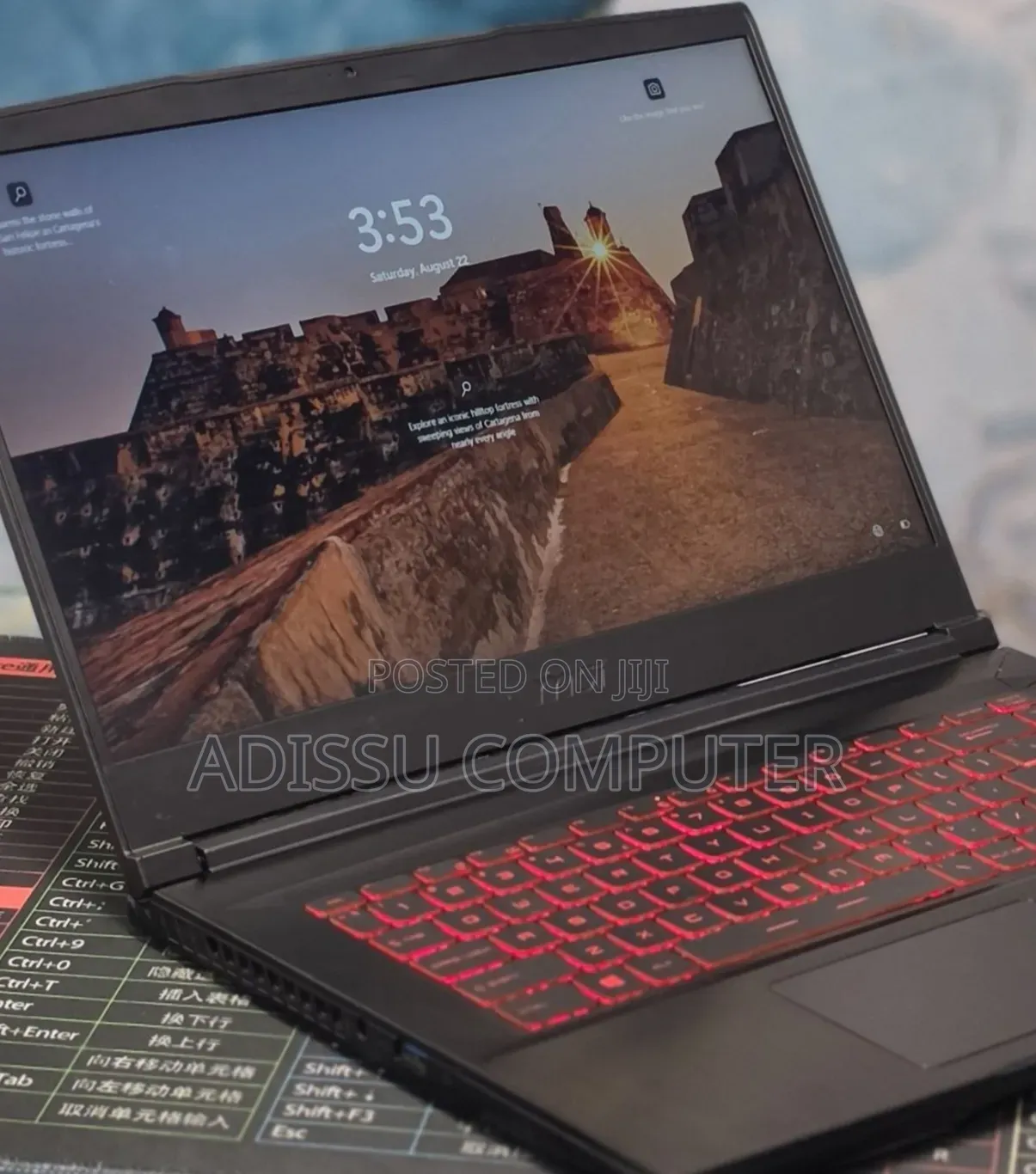 New Laptop MSI GF63 16GB Intel Core i5 SSD 512GB