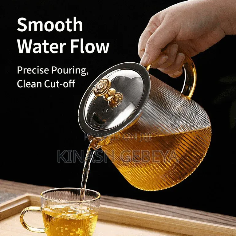 High Quality Glass Tea Pot(750ml