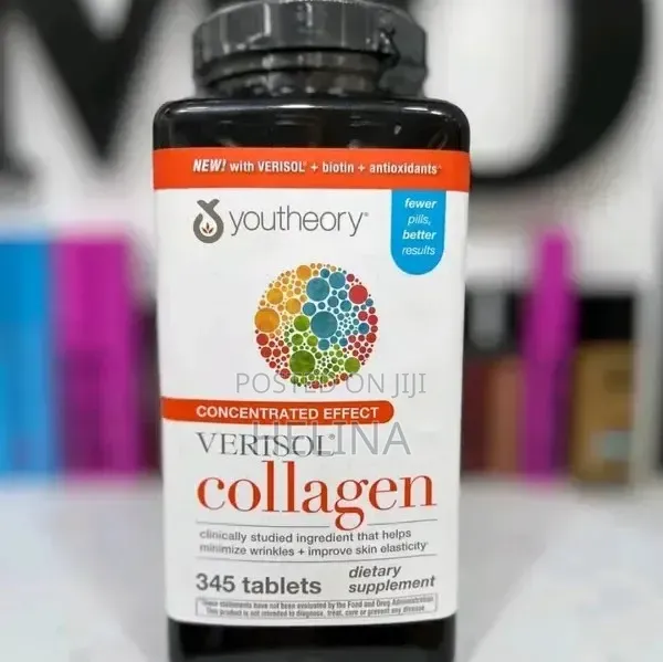 Made in USA Youtheory Collagen 345 Tablets for Strong Joints Skin