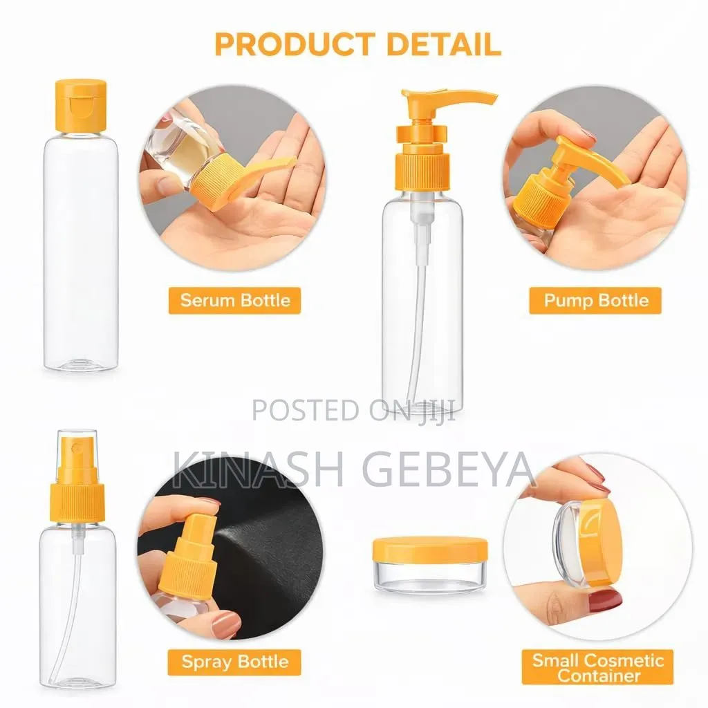 9in1 Travel Bottle Set