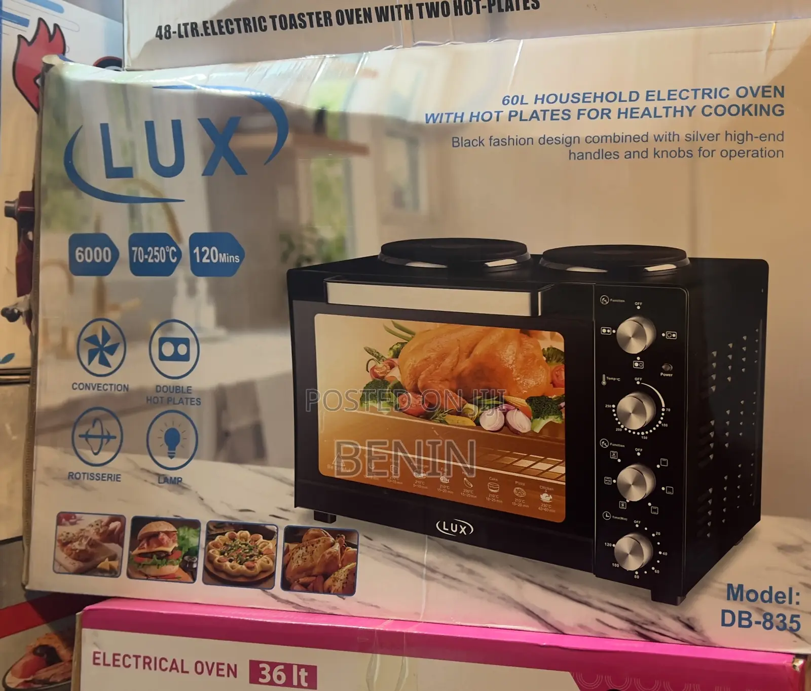 LUX Mine Ovens 60.Litter Delivery