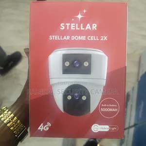 4G SIM Card Dual Lens Security Camera 360° PTZ Camera 5000mAh Battery