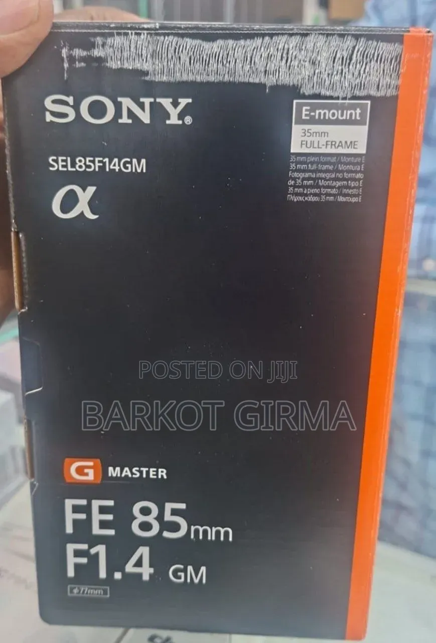 Sony FE 85mm F/1.4 GM Lens (SEL85F14GM) - Brand New